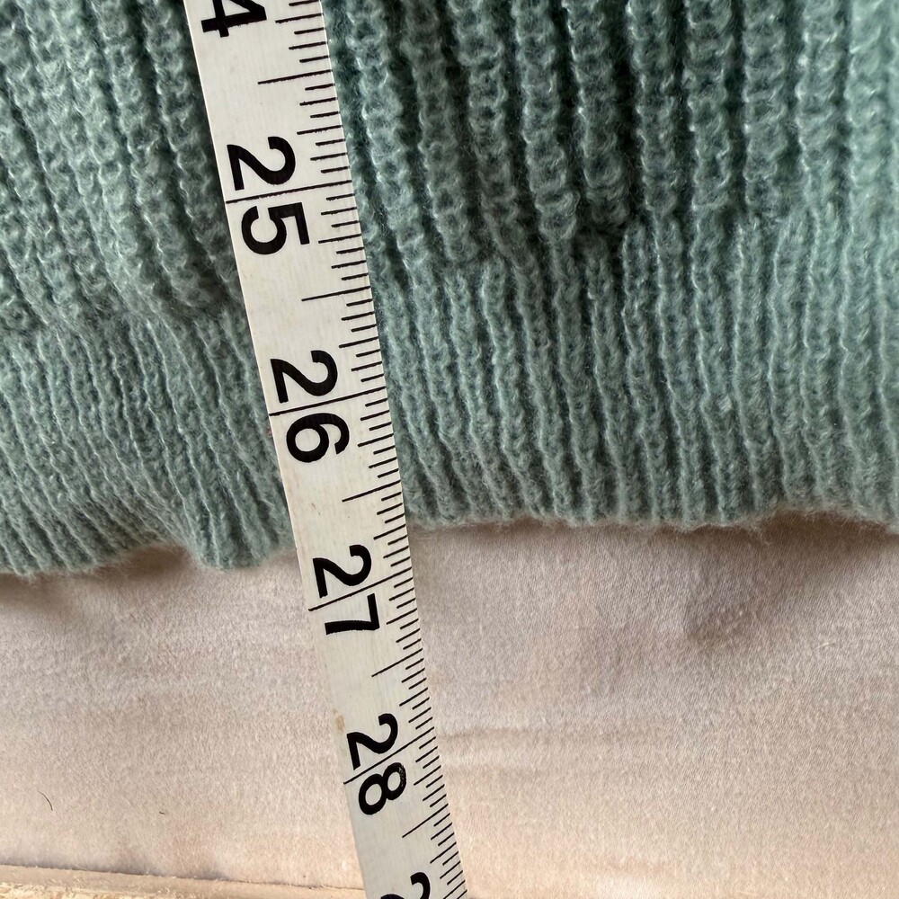 Maurices Large Mint Ribbed Knit Turtleneck Sweater - Picture 5 of 7